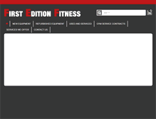 Tablet Screenshot of firsteditionfitness.com